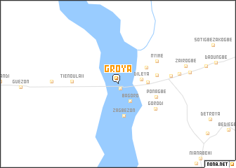 map of Groya