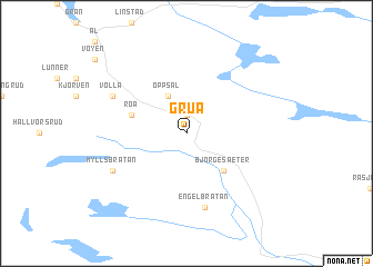 map of Grua