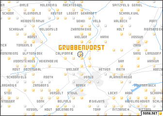 map of Grubbenvorst