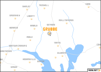 map of Grubbe