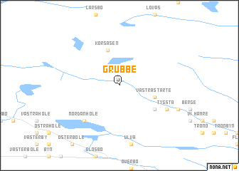 map of Grubbe