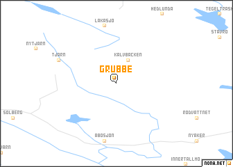 map of Grubbe