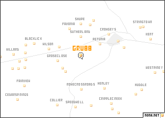 map of Grubb