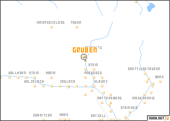 map of Gruben