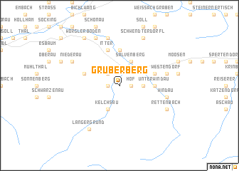 map of Gruberberg