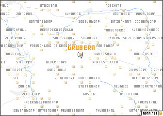 map of Grübern