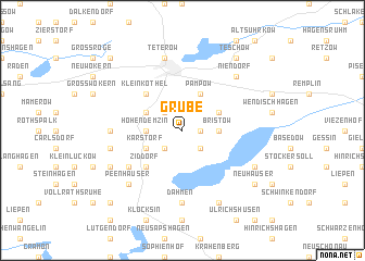 map of Grube