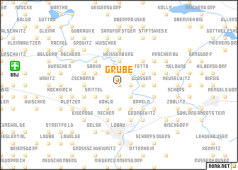 map of Grube