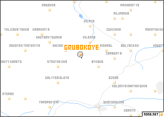 map of Grubokoye