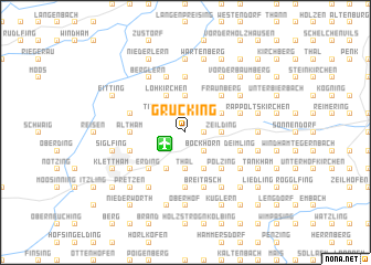 map of Grucking