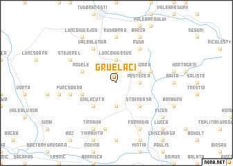 map of Gruelaci
