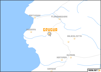 map of Grugua
