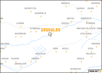 map of Grugules