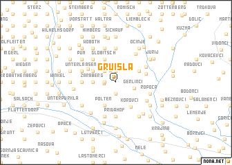 map of Gruisla