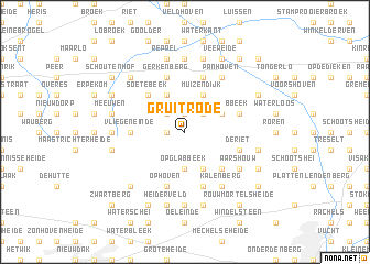 map of Gruitrode