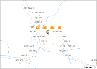 map of Gruiu Lupului