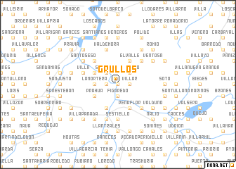 map of Grullos