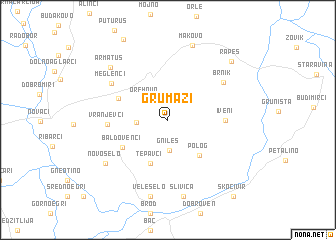 map of Grumazi