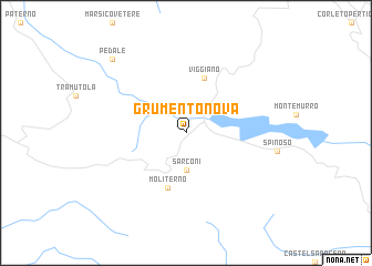 map of Grumento Nova