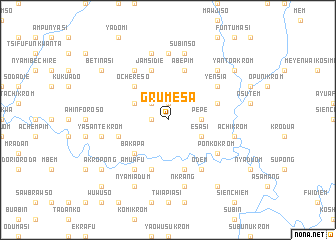 map of Grumesa