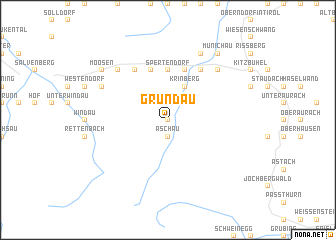 map of Gründau
