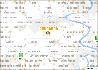 map of Grundend