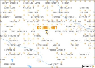 map of Gründlhut