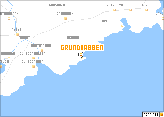 map of Grundnabben