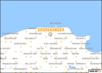 map of Grundshagen