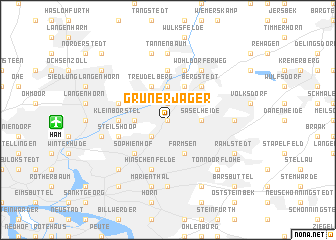 map of Grüner Jäger
