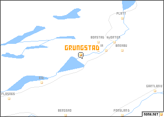 map of Grungstad