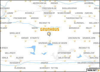 map of Grünhaus