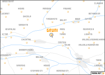 map of Gruni