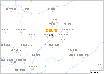 map of Gruni