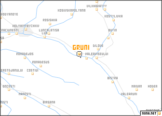 map of Gruni