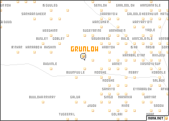 map of Grunlow