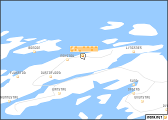 map of Grunnan