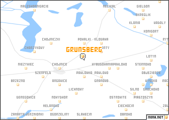 map of Grunsberg