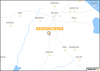 map of Grunshi Zongo