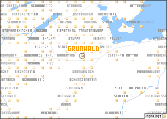 map of Grünwald