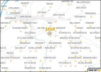 map of Grün