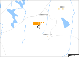 map of Grusani
