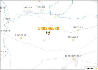 map of Grushevka