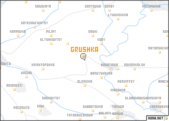 map of Grushka