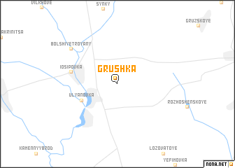 map of Grushka