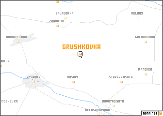 map of Grushkovka