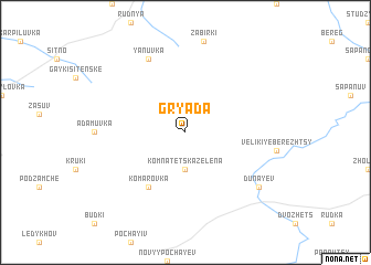 map of Gryada