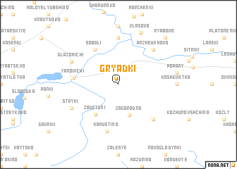 map of Gryadki