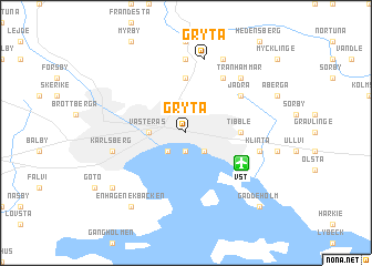 map of Gryta