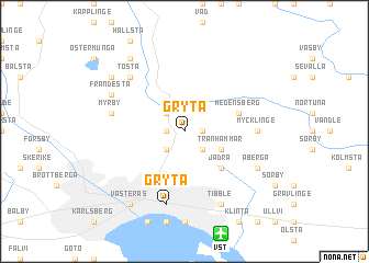 map of Gryta